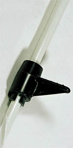 Fotsteg till 10 mm glasfiberstolpe